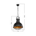 Lampada a sospensione Tonya ASZ1187 stile industriale nero