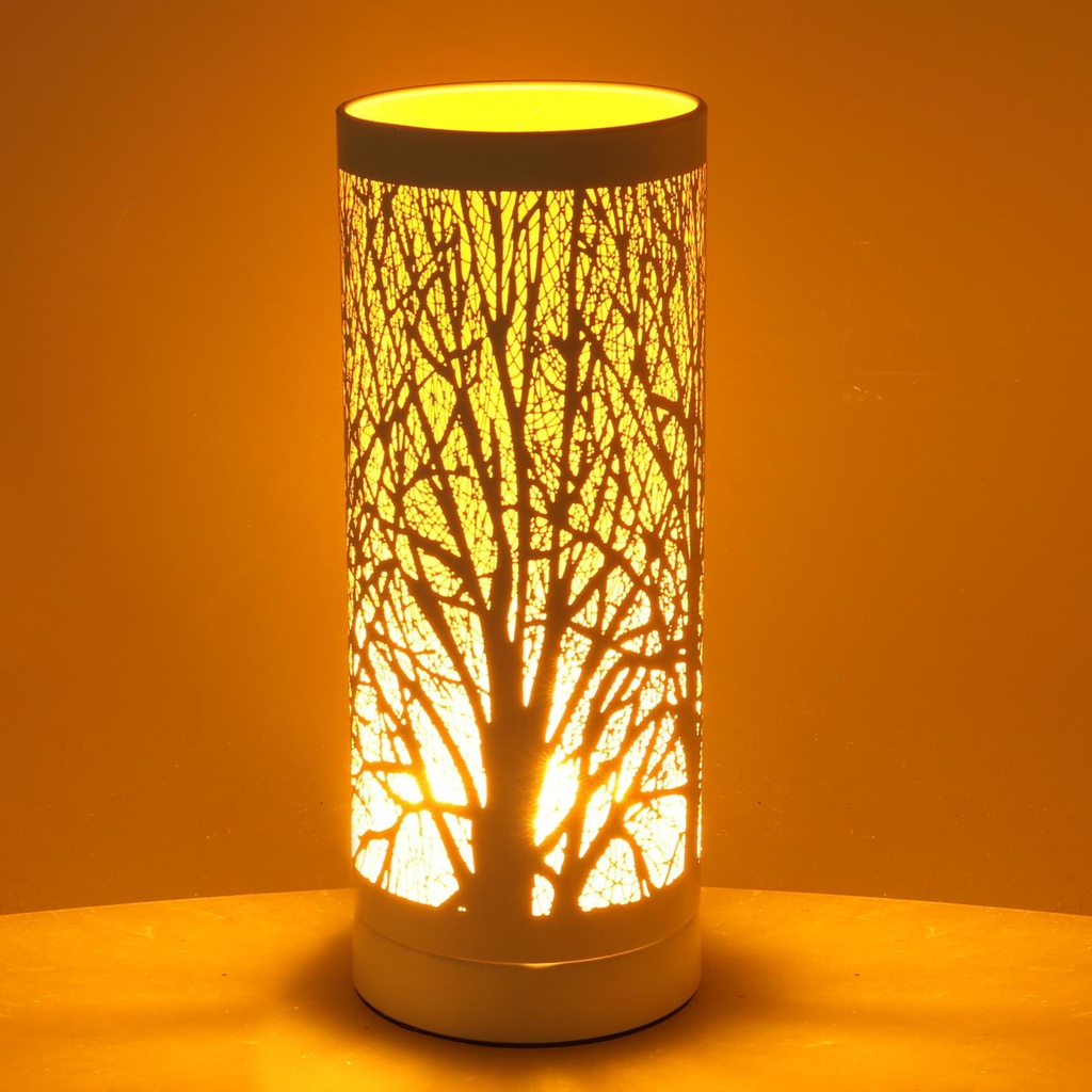 Yellow touch metal aroma lamp cmø10h26