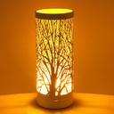 Yellow touch metal aroma lamp cmø10h26