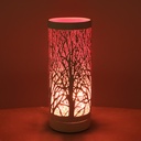 Pink touch metal aroma lamp cmø10h26