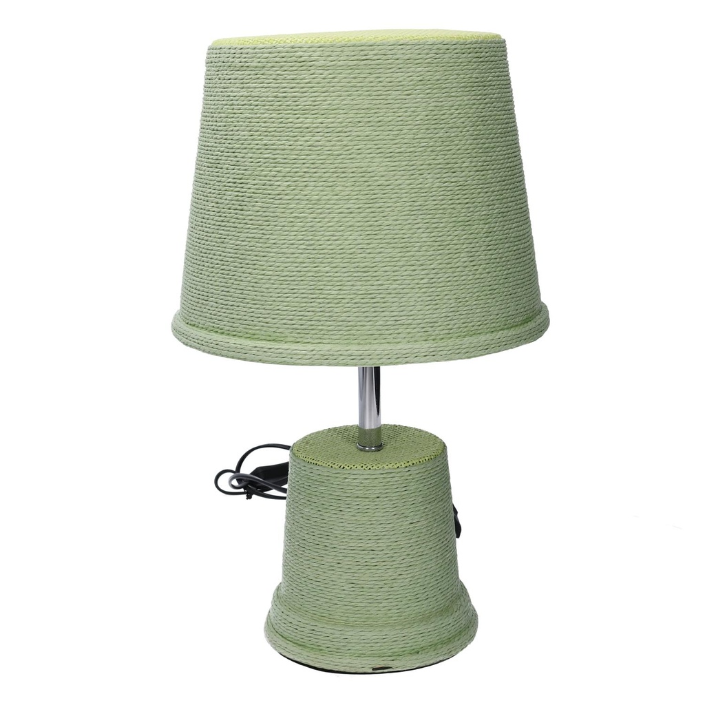 Round green paper lamp cmø25h40