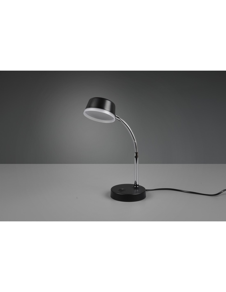 Lampada da Scrivania Kiko Led 4,5W Nero H34 cm Trio Lighting