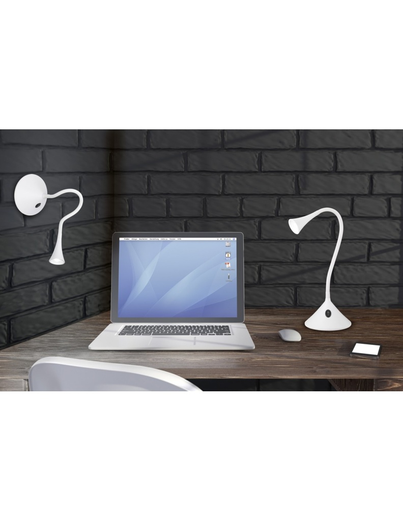 Lampada da Scrivania Led Viper Bianco H31 cm Trio Lighting