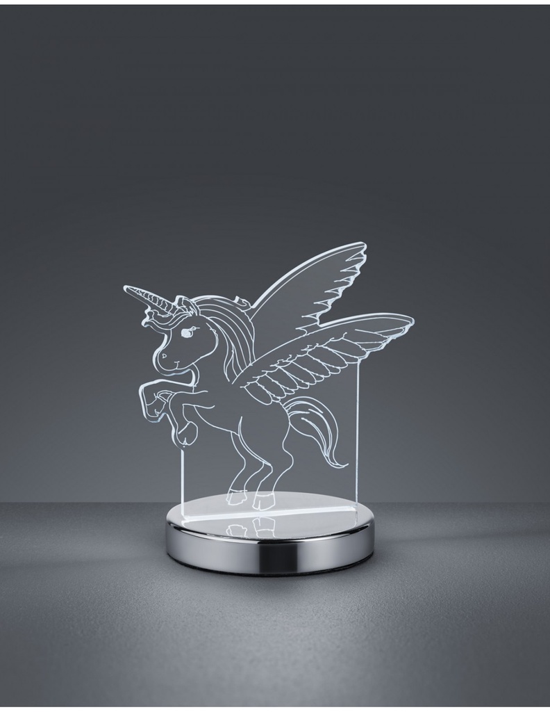 Lampada da Tavolo Karo Led Dimmerabile H17 cm Trio Lighting