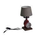 Gray hydrant hat resin lamp cmø22,5h42