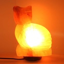 Lampada sale base legno gufo con attacco cm 16x7h23