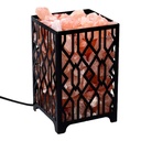 Salt lamp with pebbles and attachment 13.1x13.1h20 cm