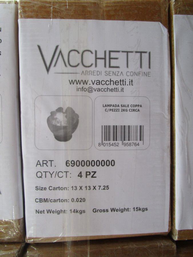 Salt lamp bowl w-pieces 2kg approx. cmø18h18