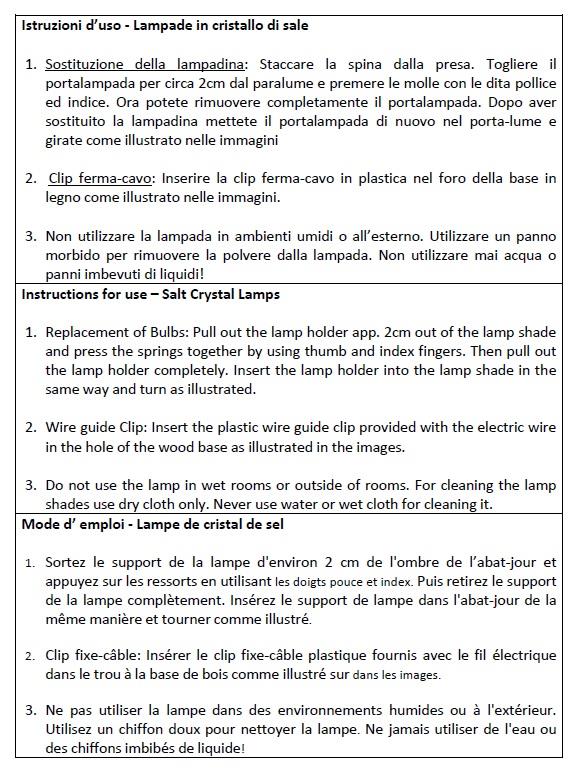 Salt lamp bowl w-pieces 2kg approx. cmø18h18