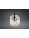 Lampadario Salone Paralume Organza 5 Luci Bianco Cima Trio Lighting
