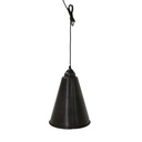Lampadario ferro nero cm 26 x 21 x h 27