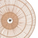 Natural rattan chandelier with ø60,5h21,5 cm attachment