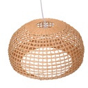 Natural rattan chandelier with ø50h30,5 cm attachment