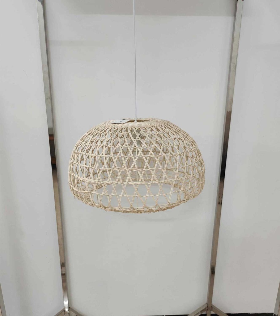 Natural rattan chandelier with ø50h30,5 cm attachment