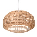 Natural rattan chandelier with ø50h30,5 cm attachment