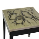 Lanterna metallo nero/rame cmø13h16,5