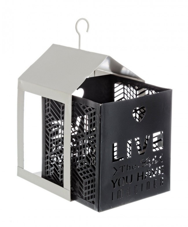 4x Set2 Lanterna Armonia Grigio-Grigio