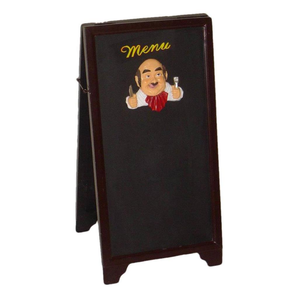 Lavagna in legno Menu