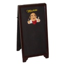 Lavagna in legno Menu