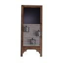 Lavagna in legno con portatutto