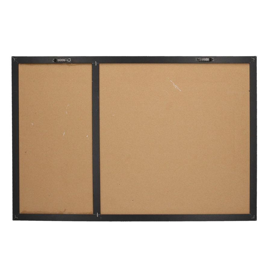 Lavagna magnetica memo con sughero e gessetto cm60x40x1,5