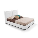 Letto matrimoniale contenitore Armonia bianco