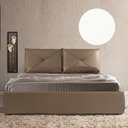 Letto matrimoniale contenitore Armonia bianco