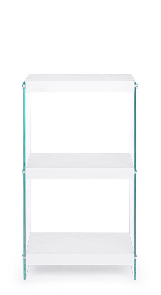 Libreria 3P Line Wood Bianco