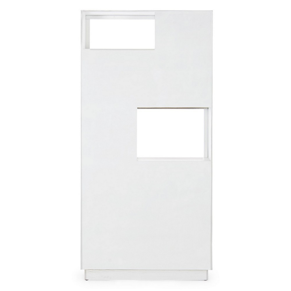 Libreria Eloise 3 ante 3 cassetti in legno 180h cm