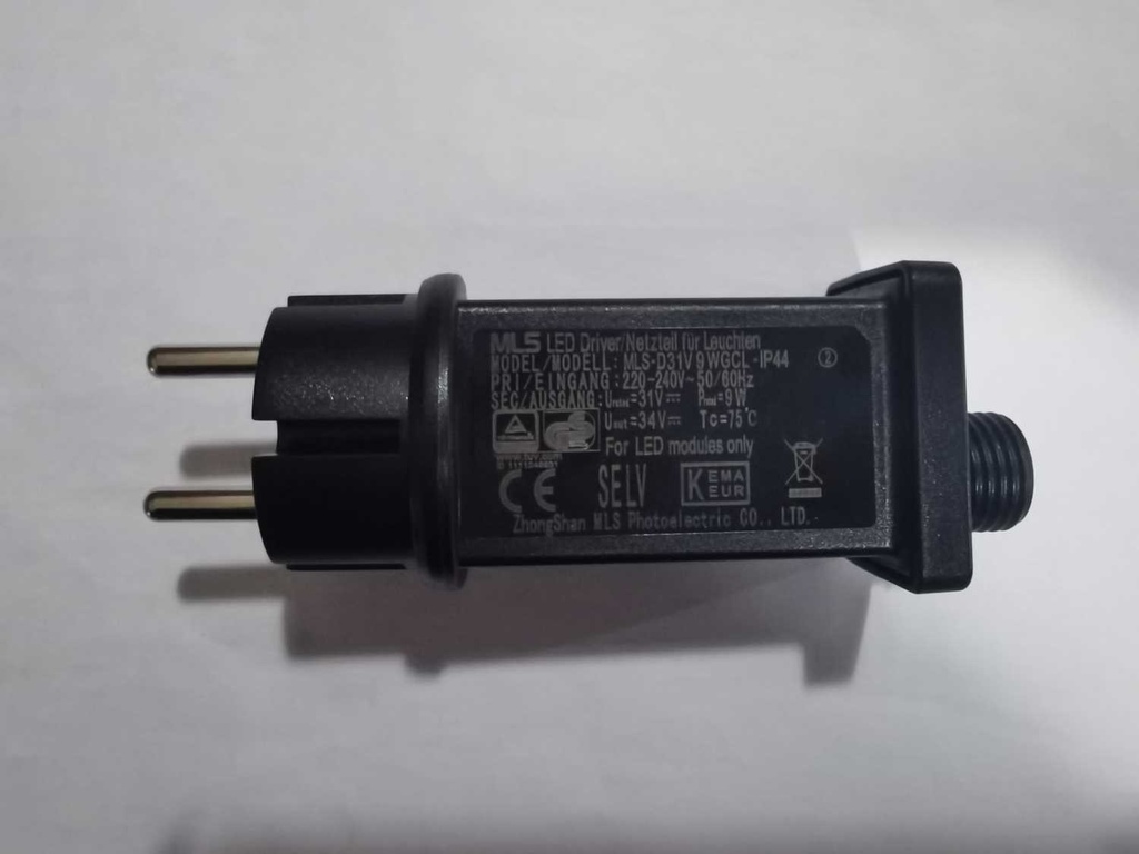 Luce filo 1200 led bianco freddo con controller 63m