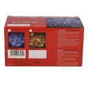 Luce filo 150 led bianco freddo luce fissa cm300 al. fissa uso esterno