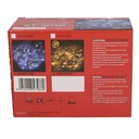 Luce filo 300 led bianco freddo luce fissa cm600 al. fissa uso esterno