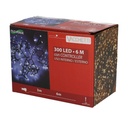 Luce filo 300 led luce bianco caldo controller cm600 al. fissa uso esterno