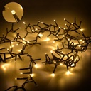 Luce filo 300 mini led bianco caldo controller cm600 al. fissa uso esterno