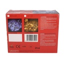 Luce filo 500 led bianco caldo luce fissa cm1000 al. fissa uso esterno