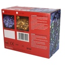 Luce filo 500 led bianco caldo luce fissa cm1000 al. fissa uso esterno