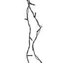 Luce filo verde bianco caldo alimentazione fissa 48 led 0,5xh480x1