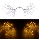 Luce ramo 144 led bianco caldo cm130x80alimentazione fissa uso esterno