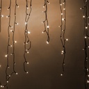 Luce tenda 200 led plastica bianco caldo cm450