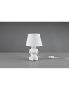 Lume Da Tavolo Abu Ceramica Scimmietta "Non Vedo" Bianco Trio Lighting