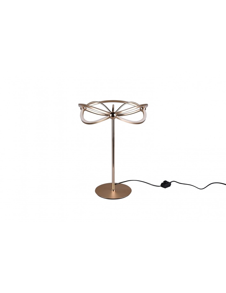 Lumetto Moderno Fiocco Led Charivari Ottone Trio Lighting