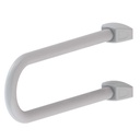 Maniglia di Sicurezza Fissa per Disabili in Alluminio Bianco  52.5 x 21 x 20 cm