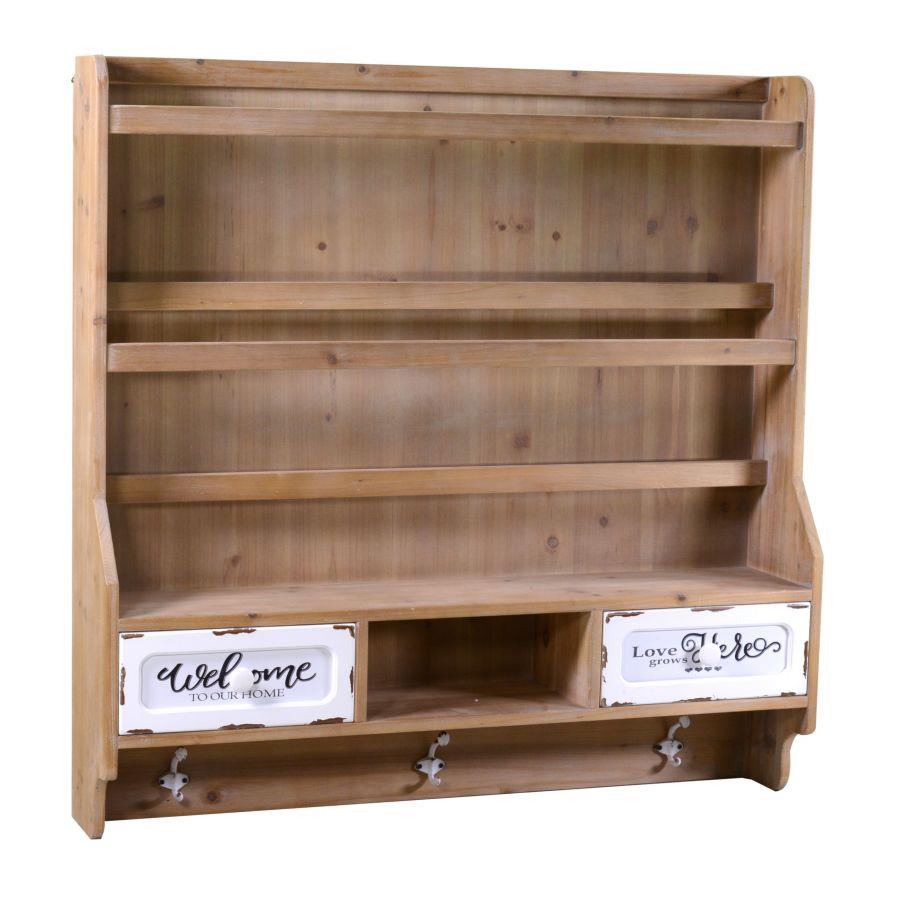 Mensola breslavia  a tre piani   h100cm