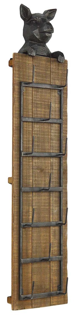 Mensola con maialino ea-6576 cm. 23 x 11 h 104