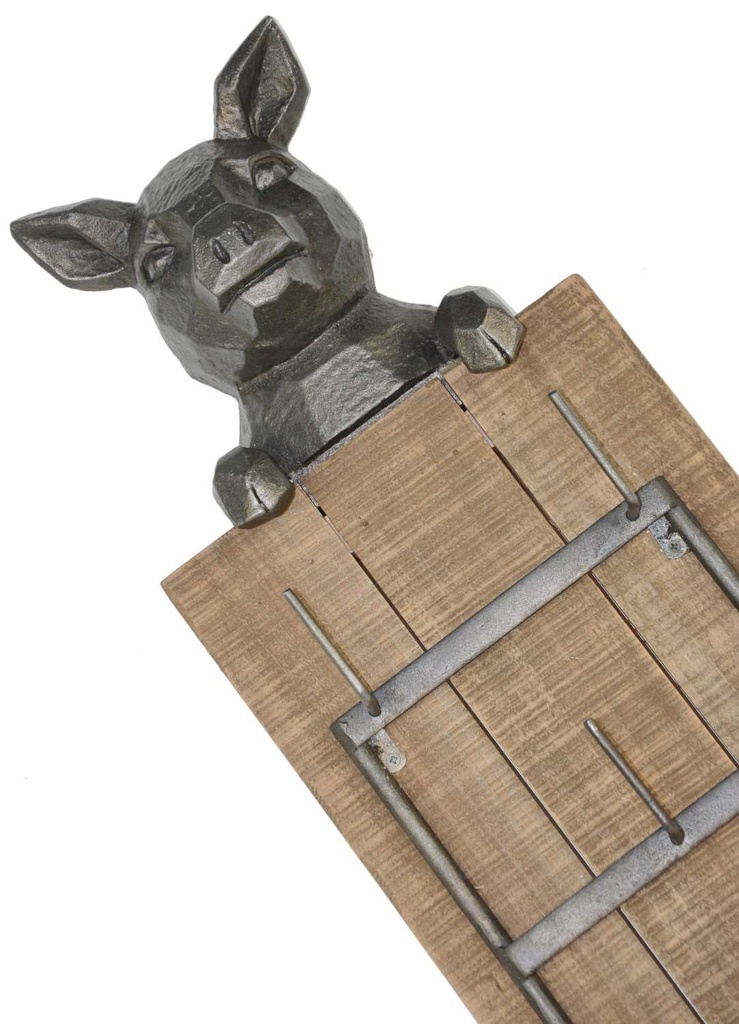 Mensola con maialino ea-6576 cm. 23 x 11 h 104