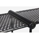 Mensola in acciaio stile Urban Antracite sei ripiani MORIZ 105,5x16,5x h105