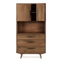 Mobile 2 ante 3 cassetti Sherman vintage cm96 x 40 x 180 h