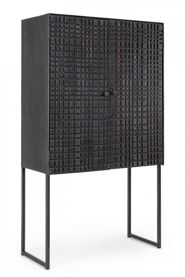 Mobile 2 ante in acciaio stile industriale