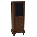 Mobile soggiorno cucina  noce con anta lavagnetta cm 137 h