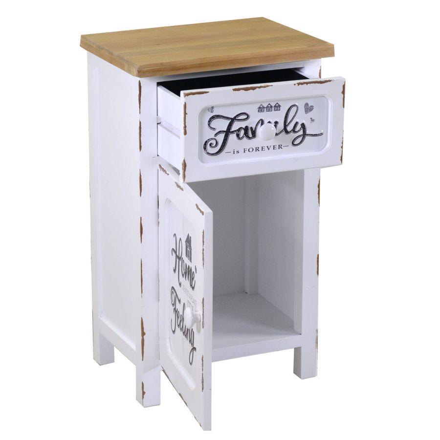 Mobile breslavia 1 anta + 1 cassetto cm40x30h67